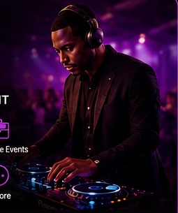 DJ performing at an event